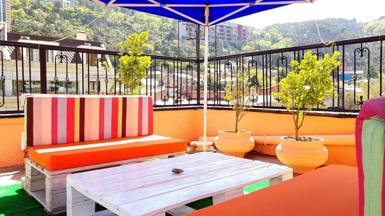 Old Town From Terrace Apartment Tbilisi Exterior photo